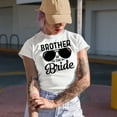 thumbnail image 2 of Brother of the Bride, Wedding or Marriage Themed, Heather Grey T-Shirt, 3XL, 2 of 5