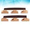 thumbnail image 2 of Shisuyan 2 PCS 6 Strings Banjo Bridge Rosewood Three Legged String Instruments Parts for Ukulele Guitar Banjo, 2 of 8
