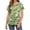 #01 Light Green, variant on Easter Womens Scrubs Tops Nurse Short Sleeve Bunny Egg Print Nursing Uniform Summer V Neck Tee Shirts Plus Size Holiday Stretchy Pullover Tops, #01 Green XL