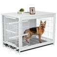 thumbnail image 5 of Pirecart 44.1" Wooden Large Pet Dog Crate Furniture with Removable Tray for Small/Medium/Large Dogs, 5 of 9