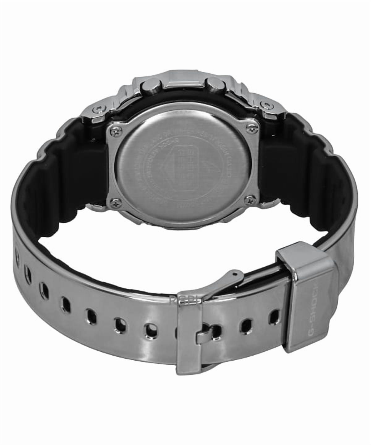 Casio G-Shock G-Steel Digital Fine Metallic Tough Silicone Strap Quartz GM-5600YM-8 200M Mens Watch