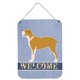 thumbnail image 1 of "Treasures Bélgica Mastiff Welcome Metal Print, 16"" x 12"", Multicolor" Caroline's Treasures BB8327DS1216, 1 of 1