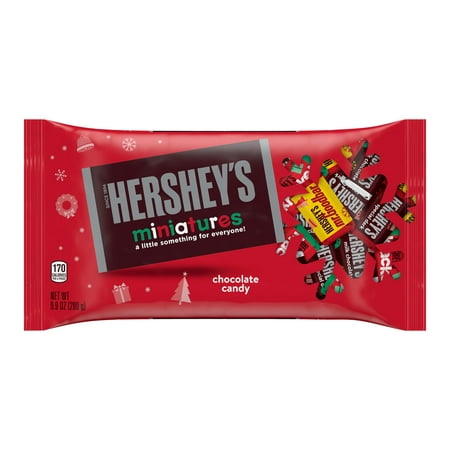 Hershey's Assorted Chocolate Holiday Candy Miniatures - 9.9oz