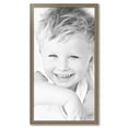 thumbnail image 2 of ArtToFrames 24" x 44" Aged White Gold Picture Frame, 24x44 inch Silver Wood Poster Frame (WOM-2036),  Pack, 2 of 7