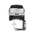 thumbnail image 5 of Atlas Automotive Equipment PSP-6000 Single Post Vehicle Lift, Portable, 6,000lbs. Capacity, Low Profile Design, Two-Stage Telescoping Swing Arms, Built in Drive-over Ramps, Single Point Lock Release, 5 of 11