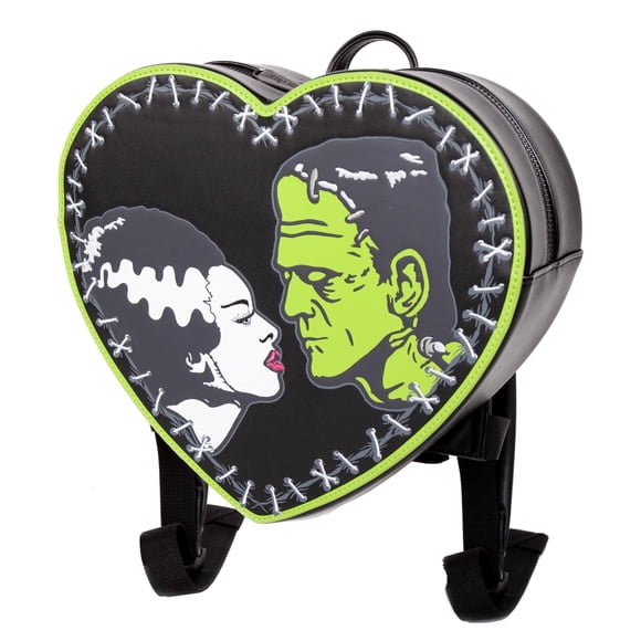Rock Rebel Sac à Dos en Forme de Cœur Monstre Mariée de Frankenstein & Frankenstein - Sac Monstre Officiel Universel