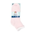 thumbnail image 5 of Fruit of the Loom Relaxing Comfort Quarter Crew Socks for Women, Pink, Sizes 4-10 (3-Pack), 5 of 7