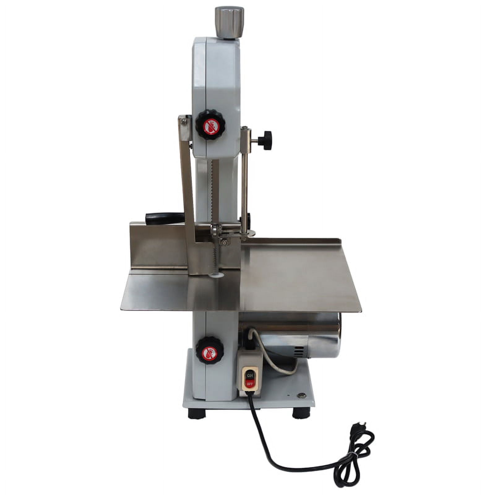 Scie à Os électrique Portable - Avec Batterie Et 4 Lames - Pour Viande, Poisson, Bois, Métal - Moteur Cuivre Et LED - 13