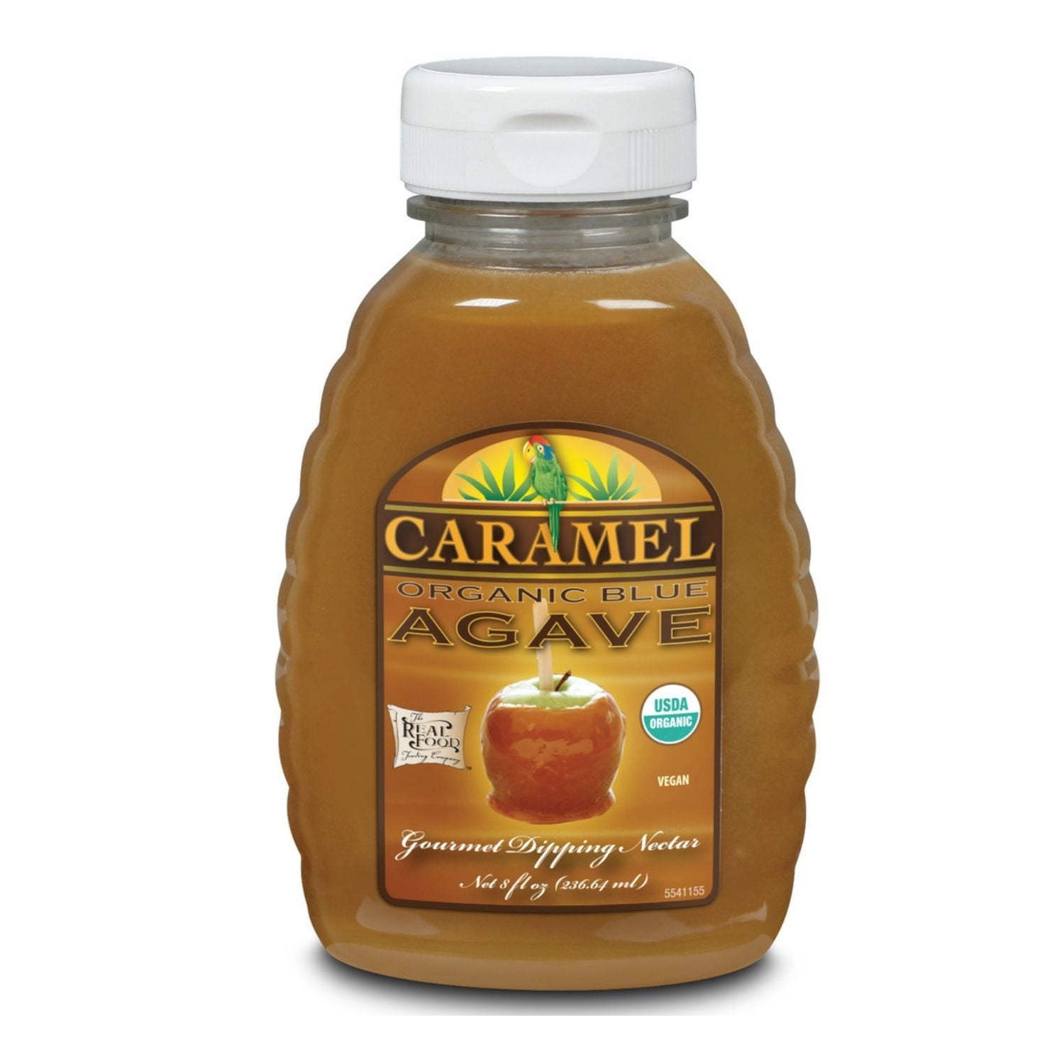 FunFresh Agave Nectar Vegetarian Organic, Syrup, Caramel (BtlPlastic