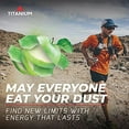 thumbnail image 2 of TITANIUM Energy Chews for Running, Cycling - Plant-Based Natural Endurance Energy Gummies to Re Fuel - Energy Supplements - Preworkout Snack Bloks - Faster Than Energy Gels - No Caffeine - 12 Count, 2 of 3