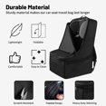thumbnail image 3 of Car Seat Travel Backpack Bag, Durable Car Seat Gate Check Bag Padded Carseat Cover Bag for Airplane Travel, Infant Car Seat with Padded Shoulder Strap, Black, 3 of 6