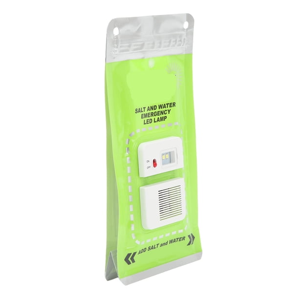Luz LED De Agua Salada, Lámpara De Agua Salada 3LED Plegable Portátil De Funcionamiento Simple 50LM Para Acampar Al Aire Libre