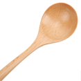 thumbnail image 2 of 4Pcs Large Wooden Spoon Eco Friendly Wood Safe Nontoxic Wide Application Wooden Spoon Set for Cooking Mixing Serving, 2 of 3