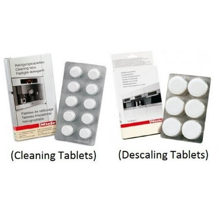 Miele Coffee System - Miele Coffee Machine Cleaning Tablets (10pk) & Descaling Tablets (6pk)