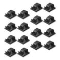 thumbnail image 4 of KAKOWELY Mini Cable Clips 50 Pcs Mini Outdoor Cable Clips Light Clips Decoration Clips Self Adhesive Hook0.56"X0.54"X0.35", 4 of 5