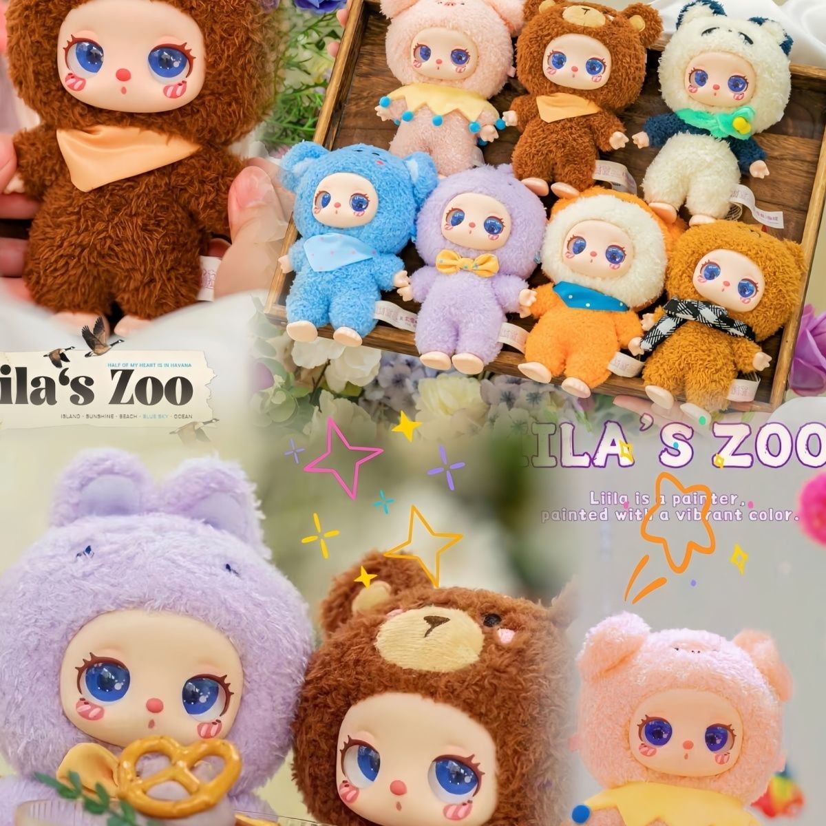 LIILA TOYS LIILA'S ZOO Plush Doll individual Blind Box