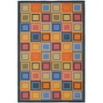 thumbnail image 2 of SAFAVIEH Metropolis Nevaeh Geometric Area Rug, Blue/Multi, 5'3" x 7'11", 2 of 5
