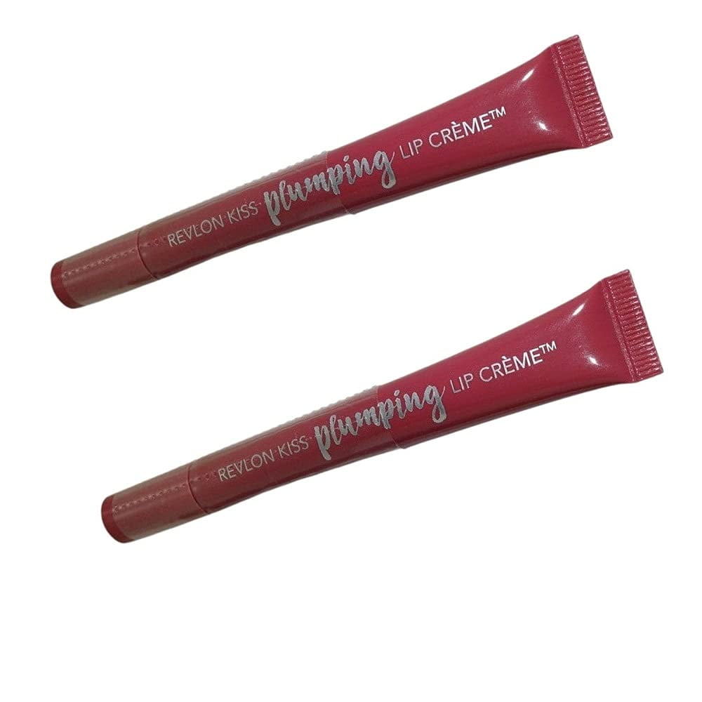 Revlon Kiss Plumping Lip Creme, Spiced Berry 535, Pack of 2
