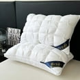 thumbnail image 2 of Hvnde  Luxury Hotel Quality Bed Pillows For Sleeping, Low Allergy Polyester Fiber Cover, Premium Soft Down Alternative Fill For Back, Stomach Or Side Sleepers, Ergonomic Design, Deep Sleep, 2 of 8