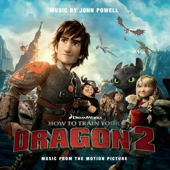Banda sonora: CD de música «Cómo entrenar a tu dragón 2» de Sony