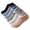 Mix of Colors-002 (6 Pairs/6 Colors), variant on Fuzzy Grip Socks for Women,Thick Warm Slipper Cozy Fluffy Non Slip Ankle Hospital socks With Grips