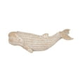 thumbnail image 6 of Coastal Whale Figurine Decor - Handcrafted Resin Polyresin Sculpture - Nautical Ocean Theme - Home & Office Accent - Beach House Aesthetic - 5" White, 6 of 11