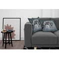 thumbnail image 3 of Ambesonne Tribal Throw Pillow Cover 2 Pack, Tribe Chief Art, 20", Grey Black White, 3 of 5