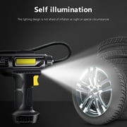 Avid Power Cordless Tire Inflator, 120W Rechargeable Air Compressor with Digital Gauge & Car Adapter, Portable for Cars, Bikes & Inflatables