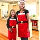 thumbnail image 1 of Adornos navideños Disfraces navideños Delantal navideño Suministros para fiestas familiares navideñas, 1 of 4