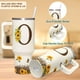 thumbnail image 4 of Vaso SUFAVN con diseño de girasoles con monograma, 1,2 L, para mujer, 4 of 7