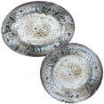 thumbnail image 4 of Radiance Teal 2pc Platter Set, 4 of 4