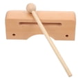 thumbnail image 3 of EeaseCA Wood Percussion Instrument Music Rhythm Block Music Teaching Tool (Wood color), 3 of 8