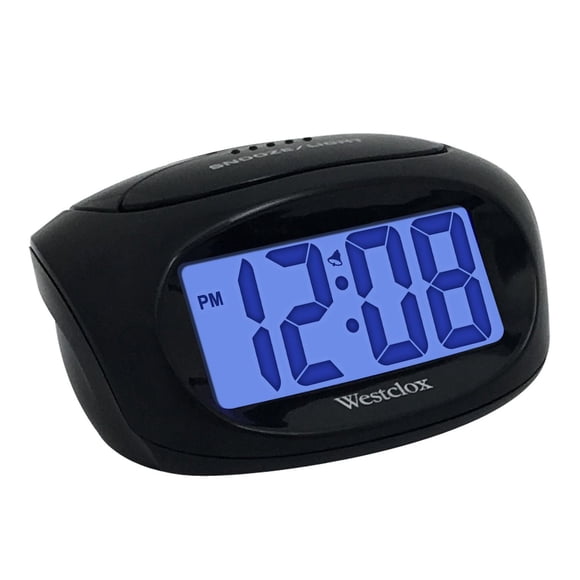 Westclox LCD Alarm Clock