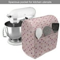 thumbnail image 2 of Pink and White Stand Mixer Cover, Retro Pattern with Different Colored Polka Dots Country Style for Girls, Kitchen Appliance Organizer Bag Cover with Pockets, 5 Quarts, Multicolor, by Ambesonne, 2 of 4