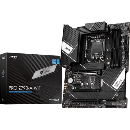 UPC: 0824142301395 | MSI PRO Z790-A WIFI LGA 1700 Intel Z790 SATA 6Gb/s DDR5 ATX Motherboard