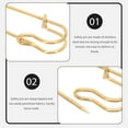 thumbnail image 6 of Zoyueyie 10pcs Simple Retro Safety Pin Clips DIY Crafting Pin Stainless Steel Brooch Pin for Sewing, 6 of 6