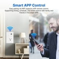 thumbnail image 4 of Smart socket,1 Way Tempered Switch App Switch 1 Usb Outlet Usb Switch Panel Switch Wire Required Socket Switch Wall Switch Wifi Wall Type-c Usb Switch Voice Outlet Wire Usb Power Outlet Shieny, 4 of 6