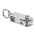 thumbnail image 4 of IBASETOY Smooth Sliding Stainless Steel Lifting Pulley with U Shaped Hook for Wire Rope Use, 4 of 8