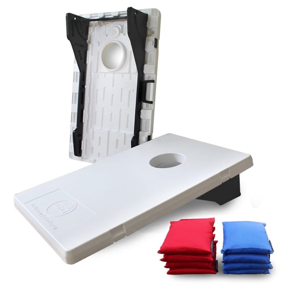 All Weather Corntoss Game - White, 33"x22" Easy Carry