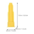 thumbnail image 2 of HEALEEP Prevent Waste Caulk Tube Saver Caps Yellow Plastic 36 Pcs, 2 of 8