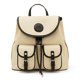 thumbnail image 3 of FOXER Mochila de cuero sintético suave para mujer, morral escolar de gran capacidad, de moda, para viajes de negocios, portátil, 3 of 5