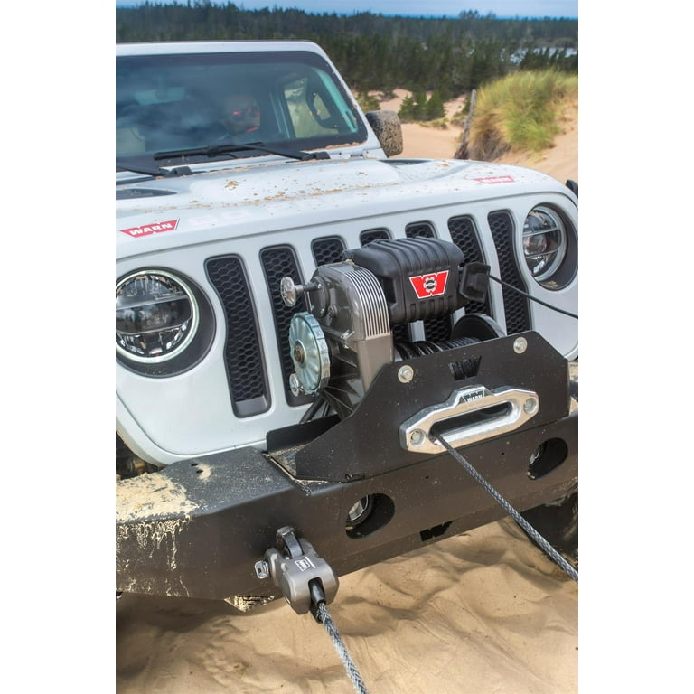 Warn Epic Sidewinder Winch Cable Shackle, 18000 lbs, Aluminum Body