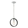 thumbnail image 2 of Designers Fountain Huxton Black 1 Light Mini-Pendant, 93430-BK, 2 of 2