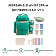 thumbnail image 6 of J World Picnic Backpack with Insulated Compartments & Picnic Mat, Green, 6 of 9