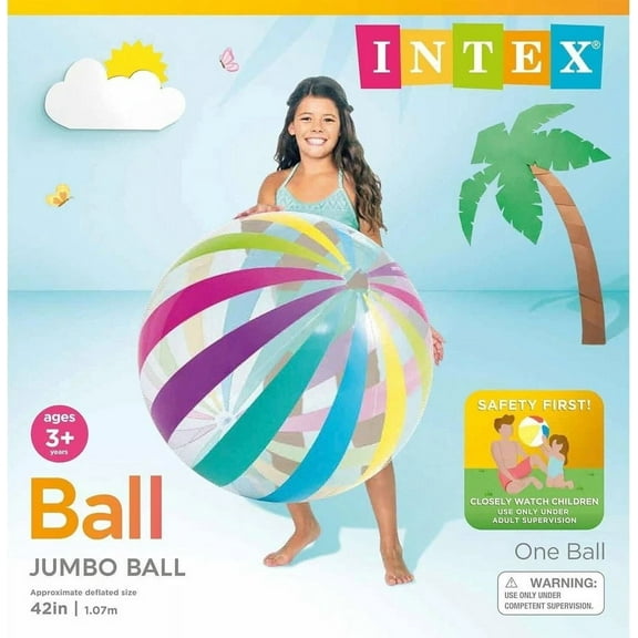 Intex Jumbo Ball 42 inches Pack of 2