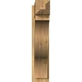 thumbnail image 2 of Ekena Millwork 8"W x 32"D x 36"H Funston Rough Sawn Craftsman Outlooker, Western Red Cedar, 2 of 4