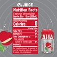 AHA Fuji Apple and White Tea Sparkling Water, 12 fl oz, 8 Cans