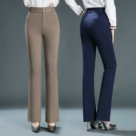 Women's Casual High-waist Stretch Flared Pants 1773656642790589