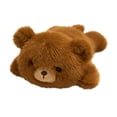 thumbnail image 2 of 6 Inch Brown Bear Plush Toy Fridge Magnet Cute Stuffed Animal Soft PP Cotton Decorative sleeping dolls for Boys and Girls Home Office Decor Holiday Gift, 2 of 6