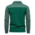 thumbnail image 2 of Mens Slim Fit Dress Shirt Long Sleeves Outdoor Casual Shirts Office Top Daily, 2 of 7